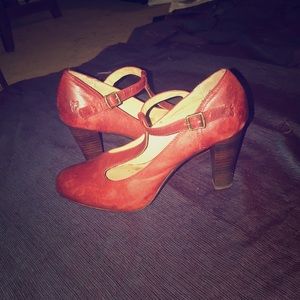 Frye Mary Jane  heels